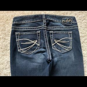 Silver jeans aiko bootcut size W28 X L31 blue color